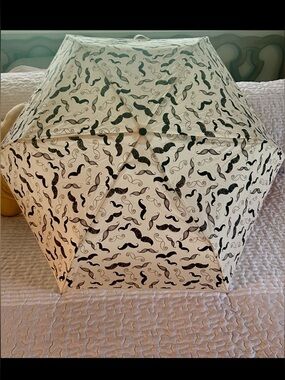 Forever 21 mustache umbrella